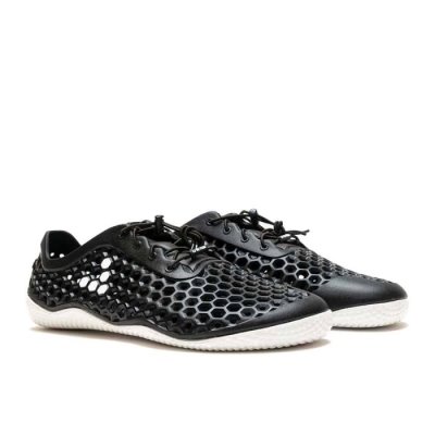 Vivobarefoot Ultra III Bloom - Vegan Schoenen Zwart Heren - LEA098537